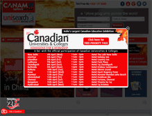 Tablet Screenshot of canamgroup.com